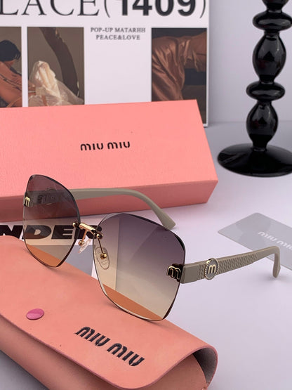 MIU MIU RUNWAY SQUARE SUNGLASSES M6550 IN ACETATE