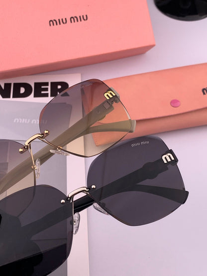 MIU MIU RUNWAY SQUARE SUNGLASSES M6550 IN ACETATE