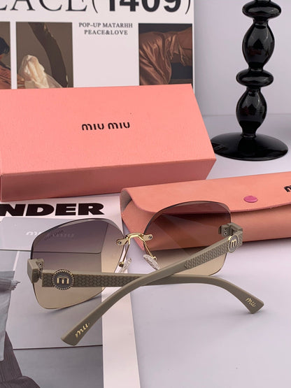 MIU MIU RUNWAY SQUARE SUNGLASSES M6550 IN ACETATE