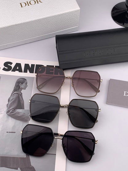 DIOR MONTAIGNE SUNGLASSES D7635 IN METAL