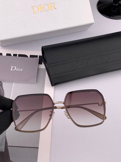 DIOR MONTAIGNE SUNGLASSES D7635 IN METAL