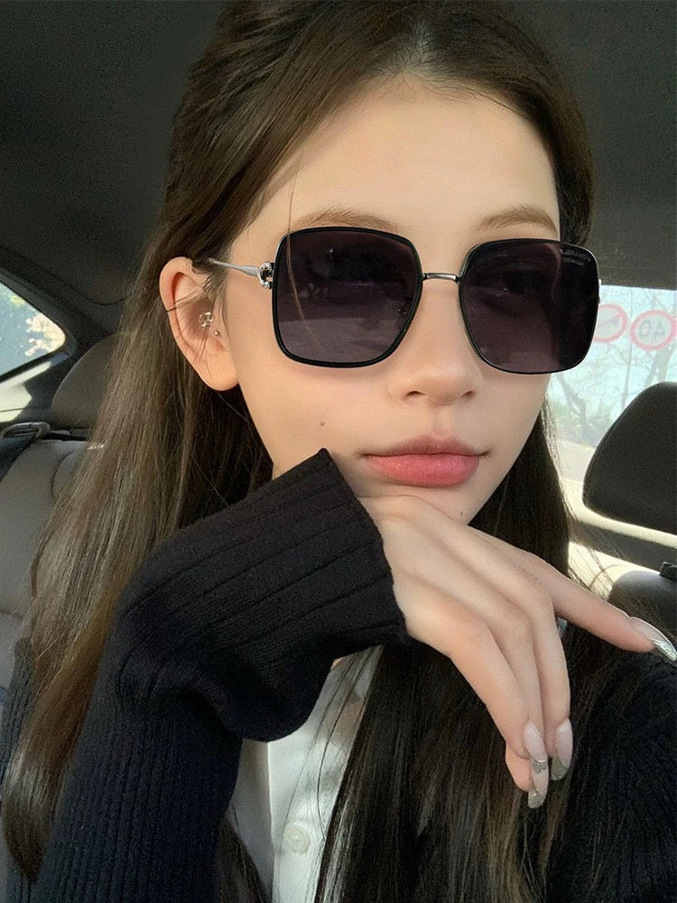 GUCCI SQUARE FRAME SUNGLASSES G4634 IN METAL