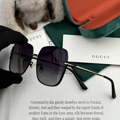 GUCCI SQUARE FRAME SUNGLASSES G8639 IN METAL