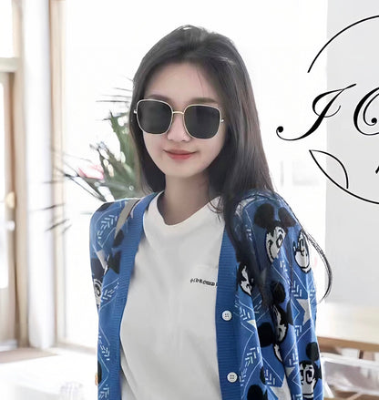 GUCCI SQUARE FRAME SUNGLASSES G2322 IN METAL
