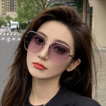 GUCCI RECTANGULAR FRAME SUNGLASSES G0638 IN METAL AND ACETATE