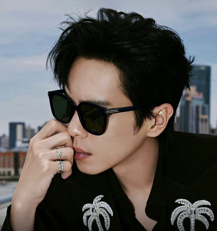 GUCCI SQUARE FRAME SUNGLASSES G07711 IN ACETATE