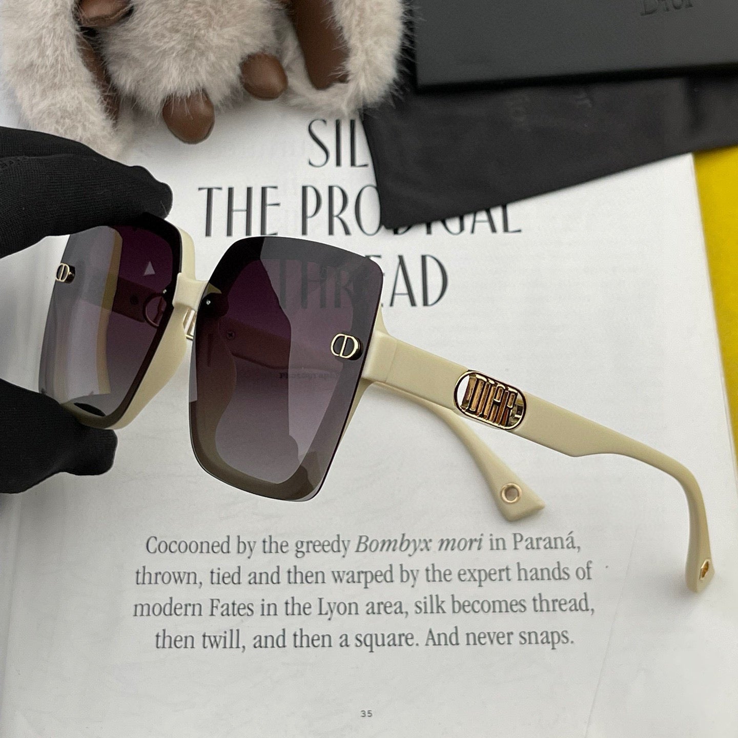 DIOR MONTAIGNE SUNGLASSES CD5610 IN ACETATE