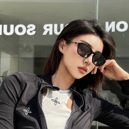 GUCCI OVAL FRAME SUNGLASSES G4906 IN ACETATE AND METAL