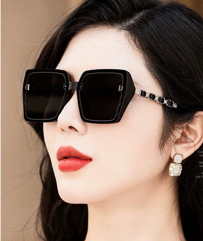 DIOR MONTAIGNE SUNGLASSES CD5302 IN ACETATE EMBOSSED LOGO