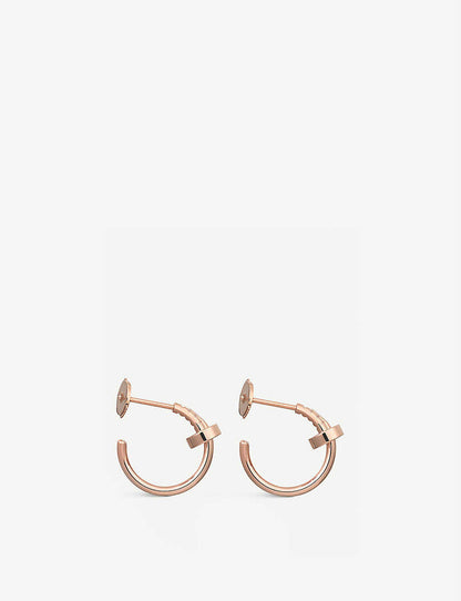 CARTIER JUSTE EARRINGS PINK GOLD