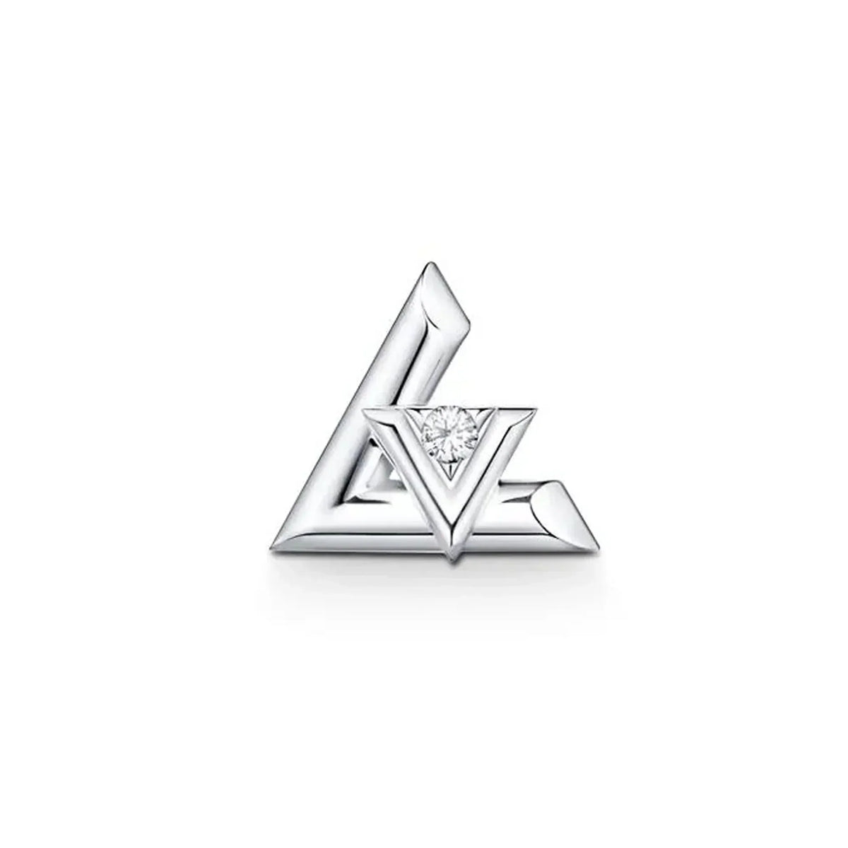 18K Louis Vuitton Volt One Earrings