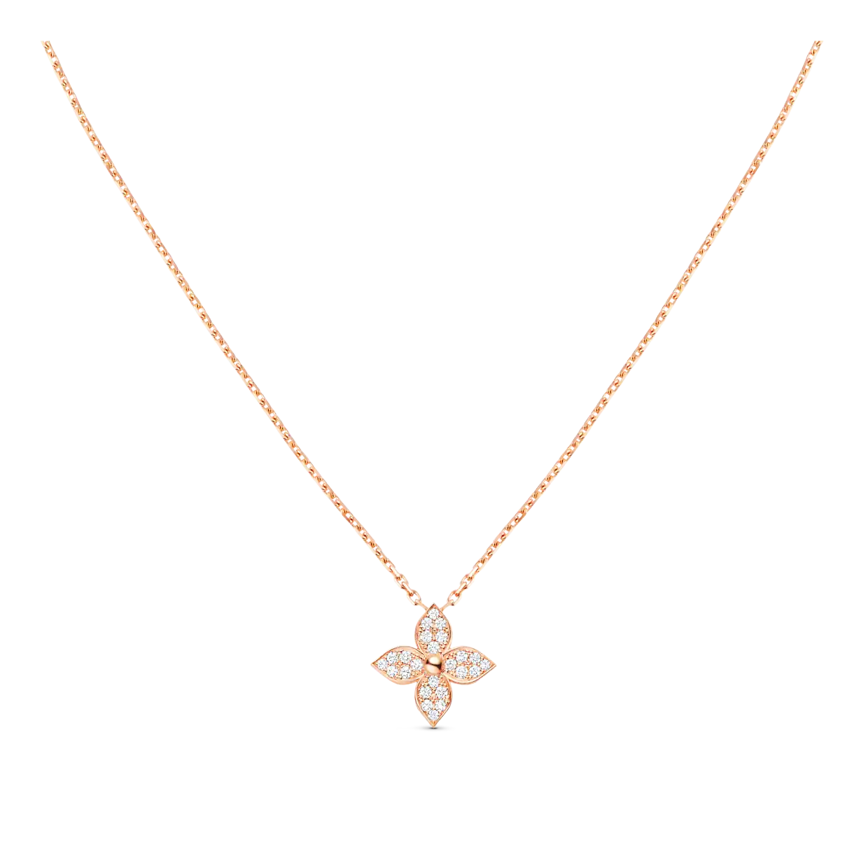 LOUIS VUITTON STAR DIAMOND NECKALCE
