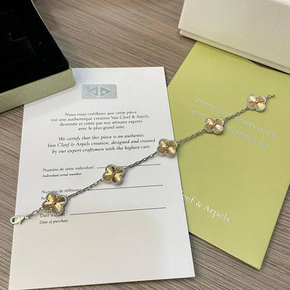 VCA CLOVER 5 MOTIF LASER BRACELET COLLECTION