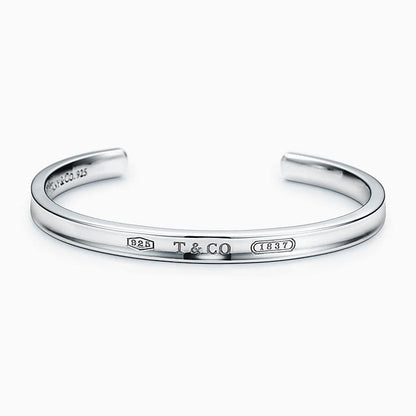 18K Tiffany 1837 Cuff Bracelet
