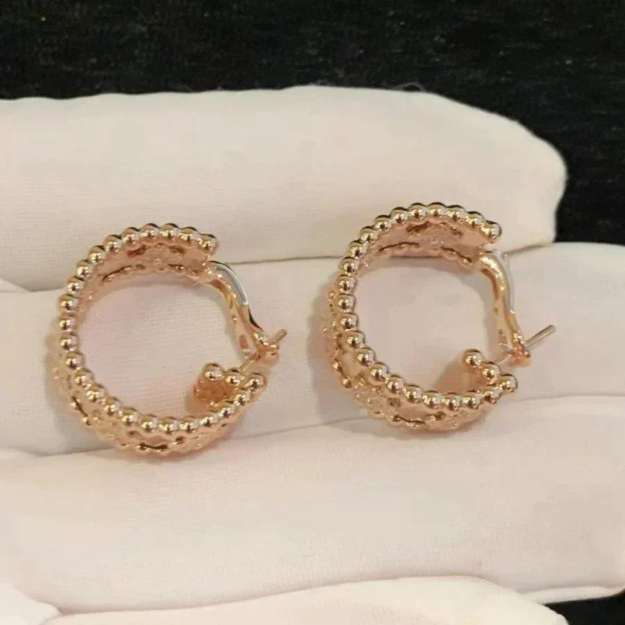 VCA PERLEE DIAMOND EARRINGS