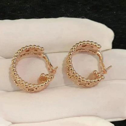 VCA PERLEE DIAMOND EARRINGS