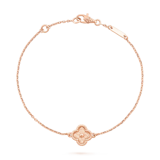 VCA CLOVER SINGLE FLOWER BRACELET