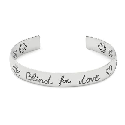 Double Gucci Blind For Love Bracelet